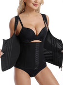 Women's Waist Trainer Corset Tummy Control Shapewear Sweat Belt for Weight Loss Abdomen Slimming Body Shaper
